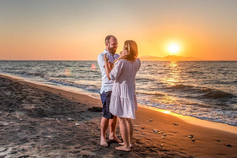 Kos: Beach Photo Shoot - A natural session for couples, families, and friends