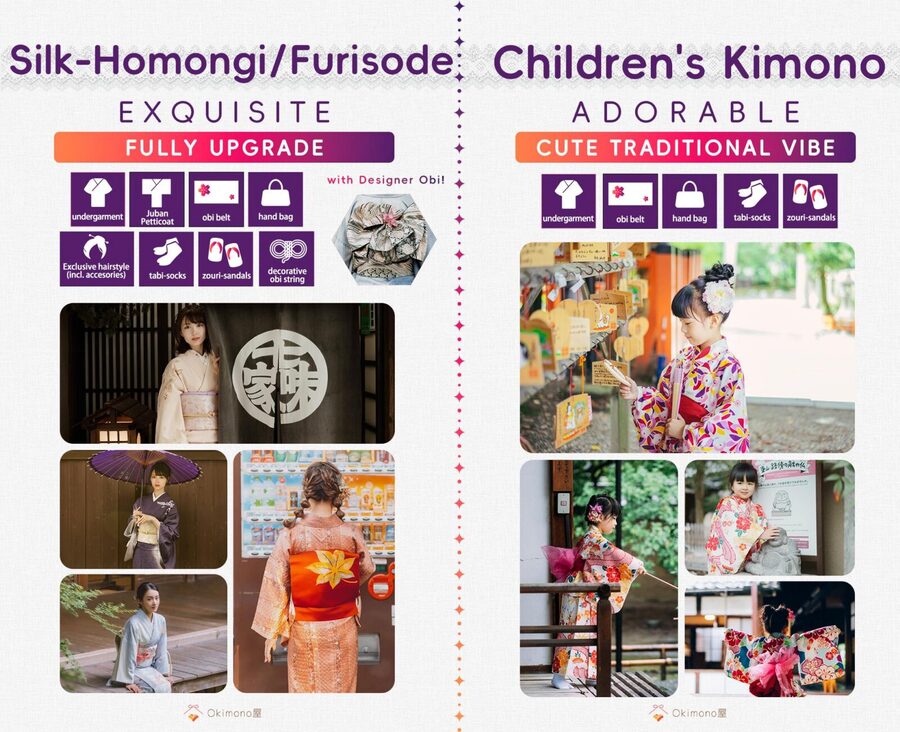 Kyoto Gion Kiyomizudera Kimono Yukata Hairstyle | Photoshoot - Styling, makeup, and the small details