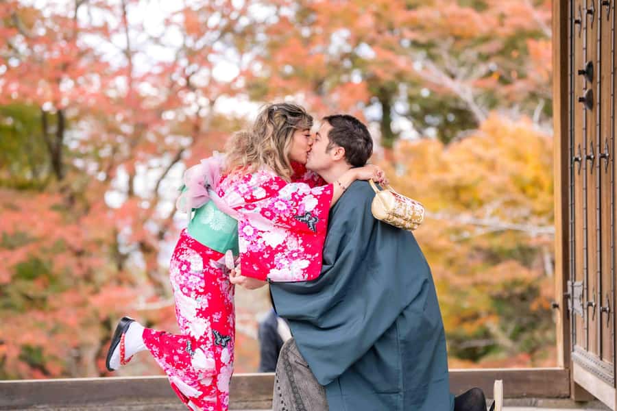 Kyoto Kimono Professional Photoshoot - At Yumeyakata Gojo Shop, the outfit comes first
