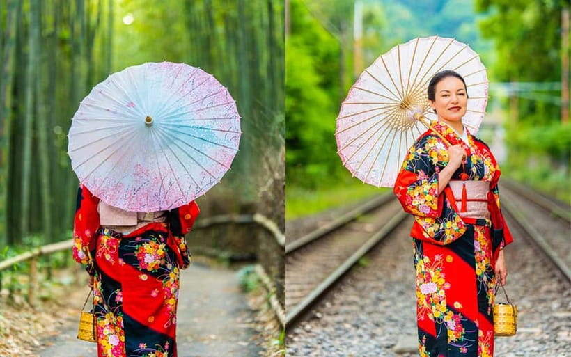 Kyoto: Private Photoshoot Experience in Arashiyama Bamboo - Nonomiya Shrine and nearby paths
