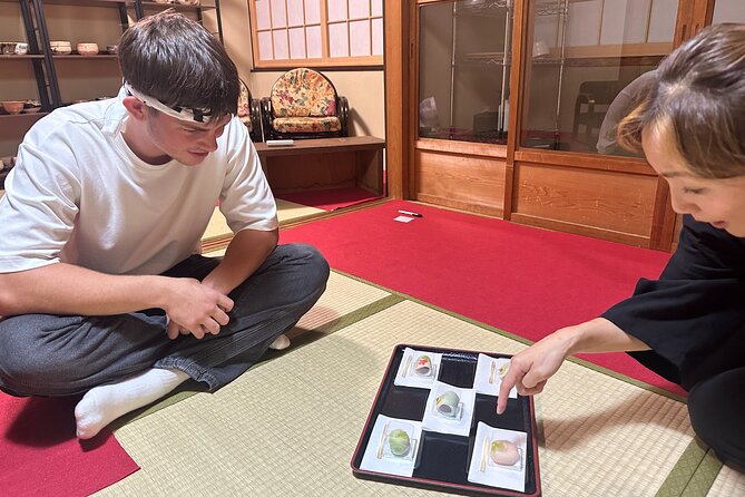 Kyoto Tea Ceremony and Samurai Photo Session - Making your own matcha instead of only watching