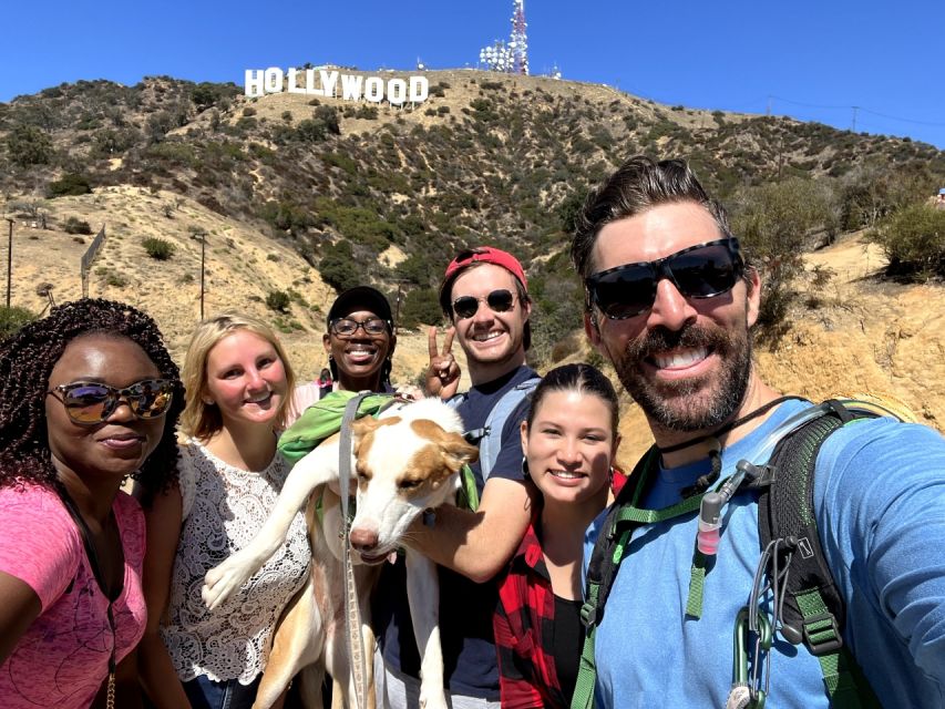 LA: Hollywood Sign Tour with Comedians, Dogs, & Epic Photos - Reaching the back of the Hollywood Sign
