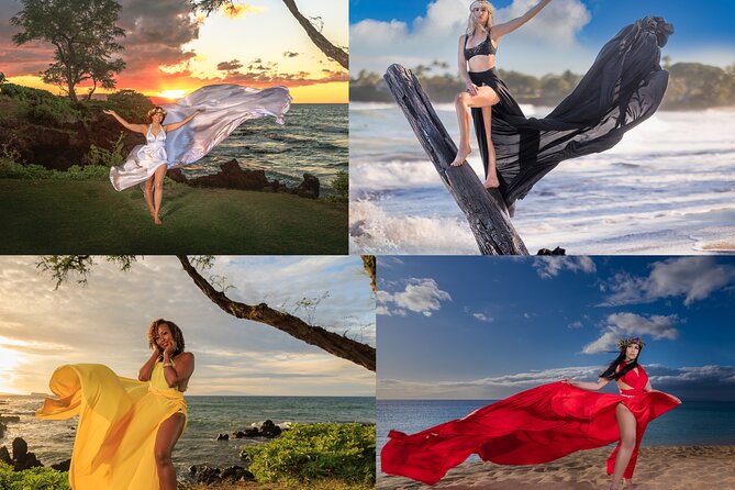 Maui Flying Dress Photoshoot Experience - The most praised parts of the experience