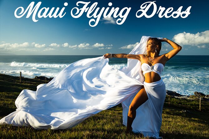 Maui Flying Dress Photoshoot Experience - Choosing one or two flying dresses