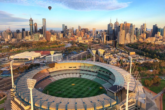 Melbourne Sunrise Hot Air Balloon Ride with GoPro Photos - Sunrise photos and the breakfast upgrade