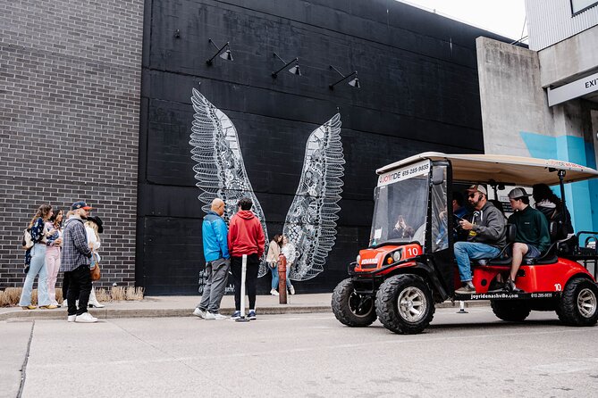 Murals of Nashville Instagram Tour by Golf Cart - Why a Golf Cart Works So Well in Nashville