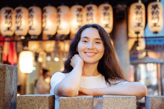 Osaka Dotonbori Night Photoshoot Private | Pro Photographer - Hozenji Yokocho for a different mood