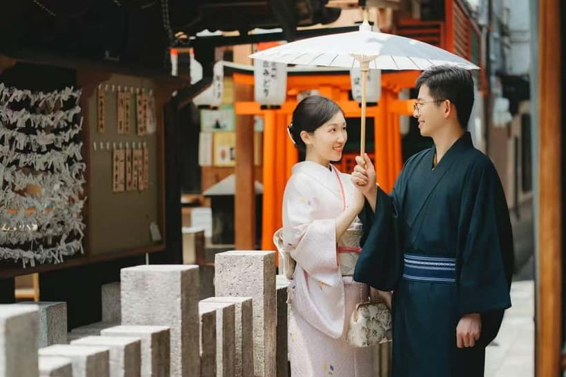 Osaka: Kimono or Yukata Rental &Photos Service Options - Getting Dressed and Styled