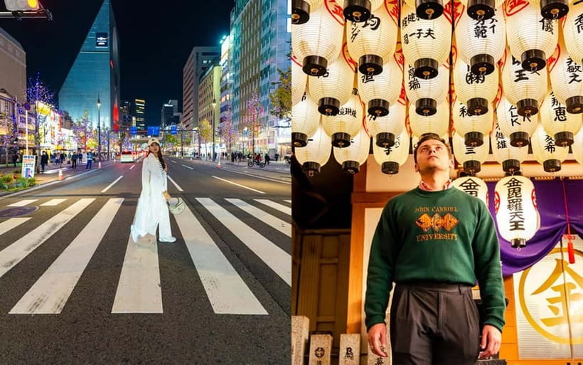 Osaka: Private Vibrant Nighttime Photoshoot (Dotonbori) - Hozenji Yokocho brings a quieter mood