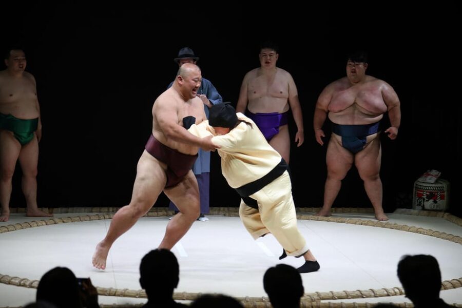 Osaka: Sumo Stage Show with Bento or Snack + Fight & Photo - Sumo Show or Sumo Workshop?