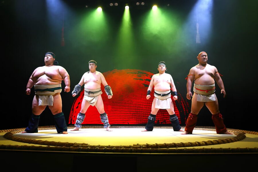 Osaka: Sumo Stage Show with Bento or Snack + Fight & Photo - Bento, snack, and drink options