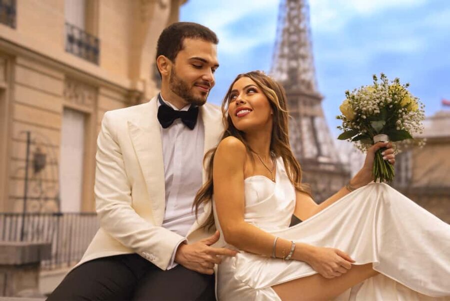 Paris: Eiffel Tower & Louvre Photoshoot (High End Edits) - Place du Trocadéro and the classic tower view
