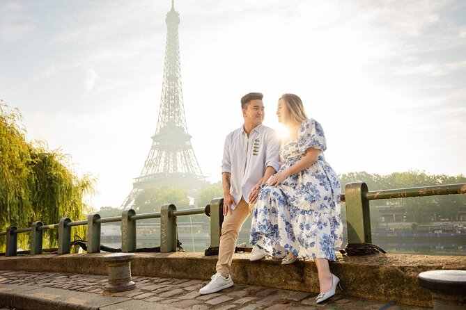 Paris: Eiffel Tower or Louvre Photoshoot - Best Spots - Choosing Bir-Hakeim bridge for Eiffel Tower photos