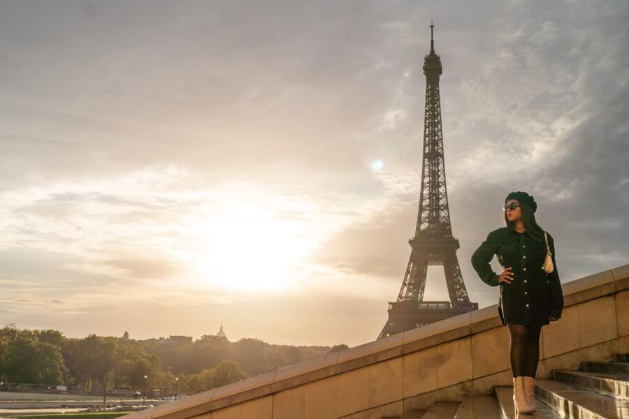 Paris: Eiffel Tower Private Professional Photoshoot - Starting at Trocadéro with the Eiffel Tower behind you