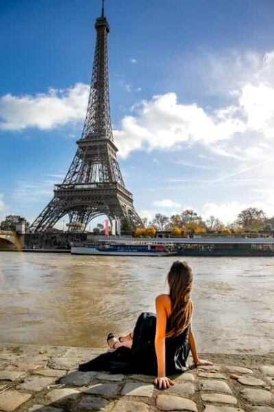Photoshoot Around Eiffel Tower with 55 Edited Photos