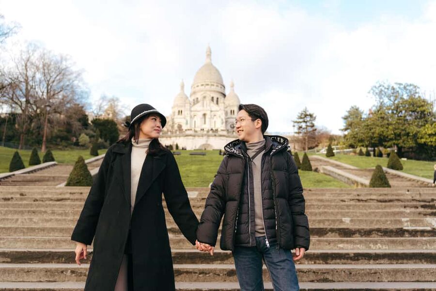 Paris: Premium Professional Photo Shoot - The Real Value of $117 for a Private Group