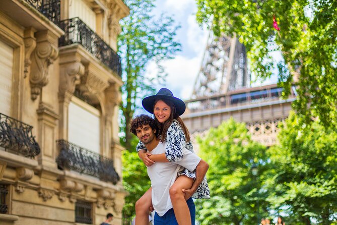 Paris: Your Own Private Photoshoot at the Eiffel Tower - Posing around the Eiffel Tower