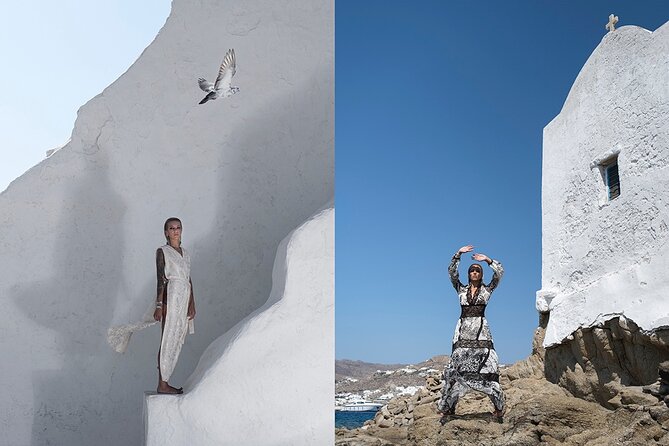 Photography Session in Mykonos - Choosing the right time and clothing