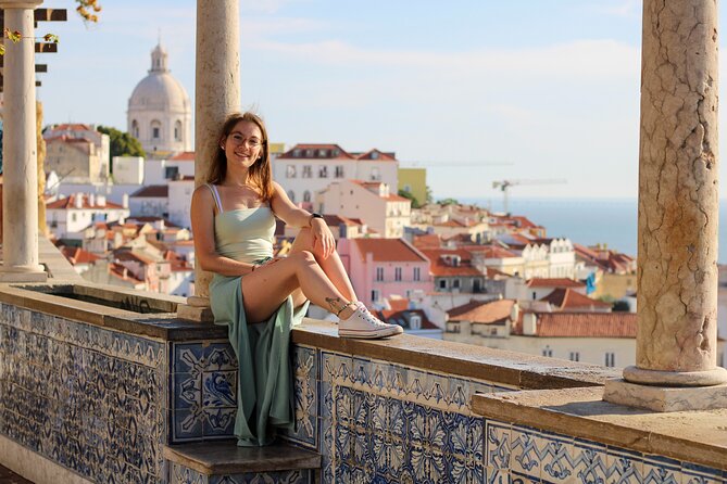 Photoshoot with a Local Professional Photographer in Lisbon - Cais das Colunas adds water and history