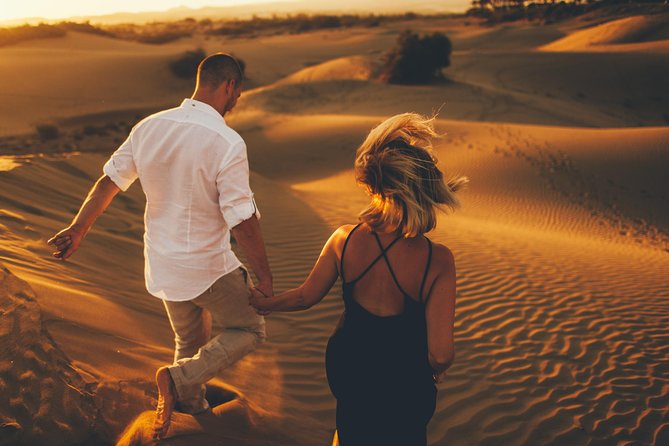 Photoshooting in the Maspalomas Dunes - What makes the photographs feel personal