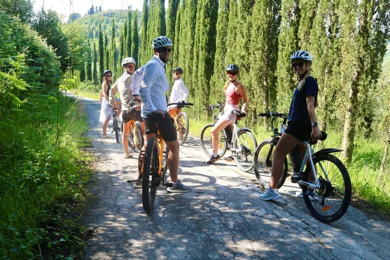 Premium Chianti E-Bike Tour, Food Wine Tasting + Photo shoot - Arcetri, old villages, and olive groves