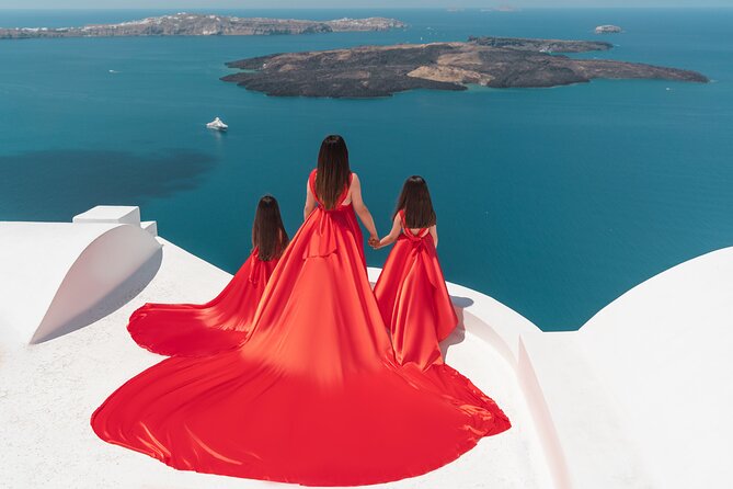 Private Flying Dress Photoshoot in Santorini - Transportation choices and meeting points