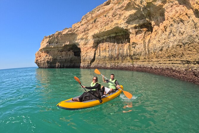 Private Kayak Experience In Benagil Cave with 4K Photos - The paddle toward Benagil