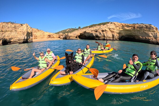 Private Kayak Experience In Benagil Cave with 4K Photos - The return route to Carvalho Beach