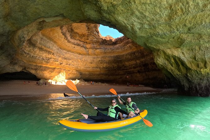 Private Kayak Experience In Benagil Cave with 4K Photos - Spending five minutes inside Algar de Benagil
