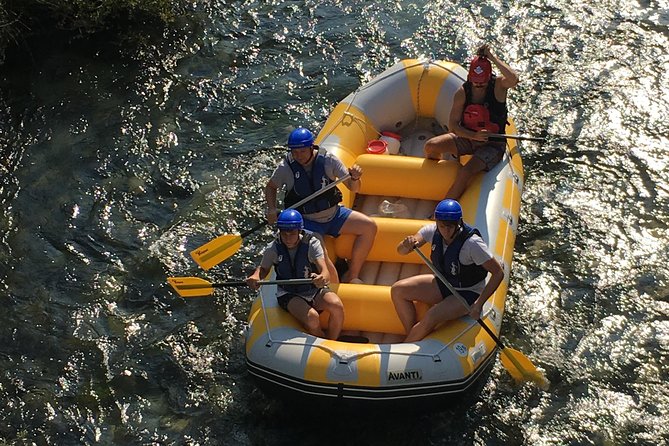 Private rafting on Cetina river with caving & cliff jumping,free photos & videos - Meeting in Omiš and riding inland