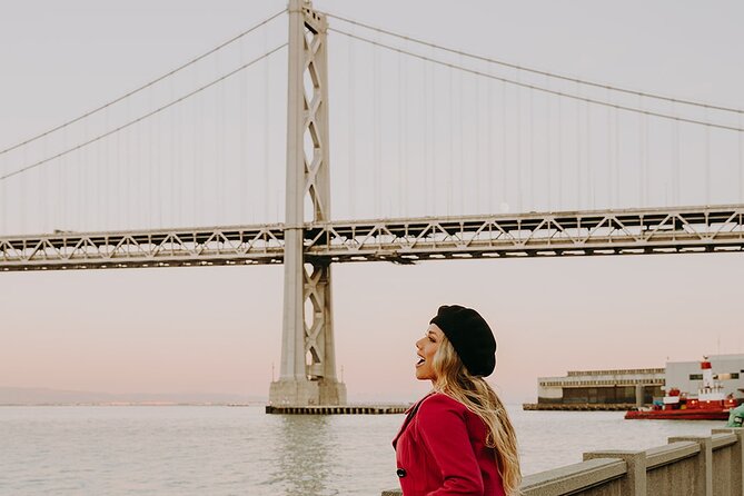 Private Vacation Photoshoot with Photographer in San Francisco - Choosing between the bridge, the Palace, and city streets