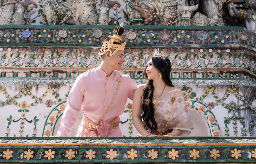 Professional Thai Costume Photography at Wat Arun, Bangkok - Why Wat Arun makes such a strong photo studio