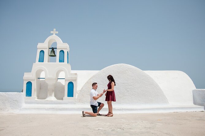 Proposal Photoshoot Santorini - Price and value for two people