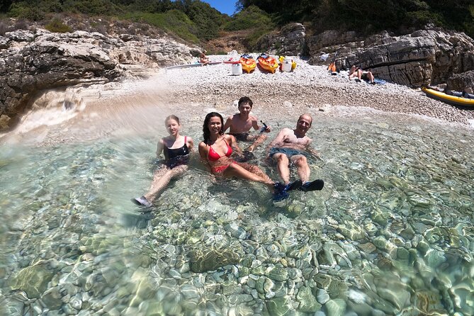 Pula Kayak Tour-Cliff jumping,snorkeling& free GoPro pictures - Kayaking into the sea canyon