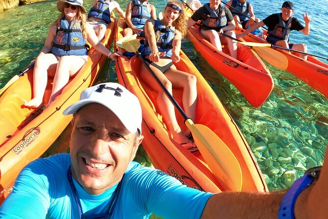 Pula Kayak Tour-Cliff jumping,snorkeling& free GoPro pictures - Snorkeling in clear water