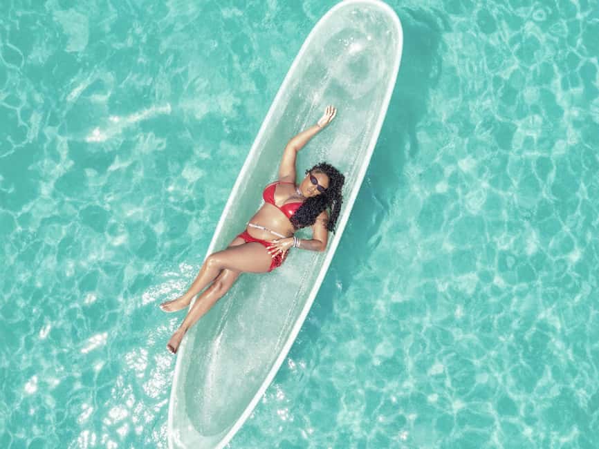 Punta Cana: Single Clear Kayak Photoshoot - What the water color means for your finished photos