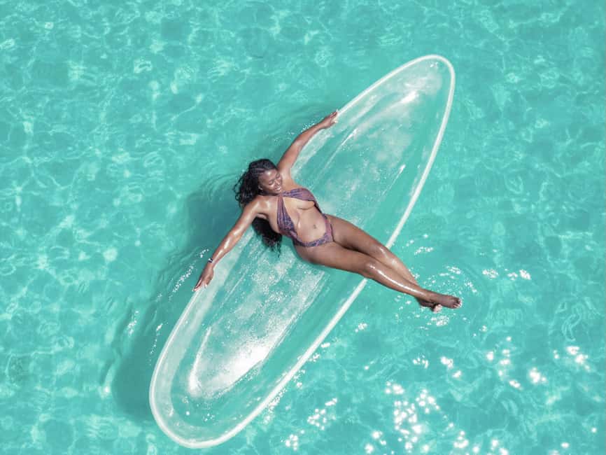Punta Cana: Single Clear Kayak Photoshoot - Who will enjoy this Punta Cana photoshoot most