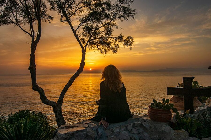Rhodes: E-bike Highlights Sunset or Morning Photo Tour - Monte Smith and the Acropolis View