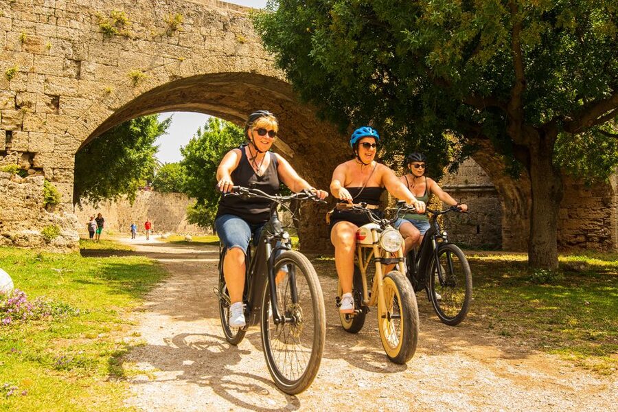 Rhodes: E-bike Highlights Sunset or Morning Photo Tour - Starting at the Explore Rhodes Shop