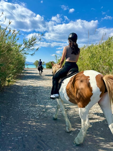 Rhodes: Horseback Riding Trip with Digital Photos - Why this works for first-time riders