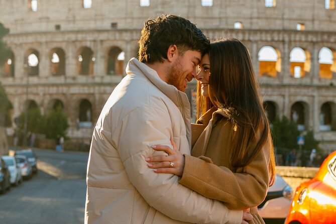 Rome: 1-Hour Private Photo Shoot for Family, Couples or Solo - Walking toward the Tempio di Adriano