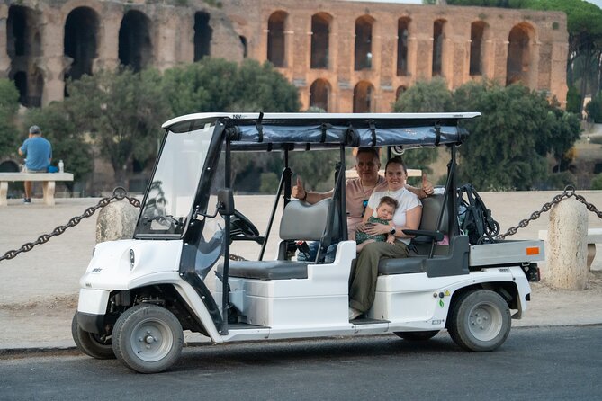 Rome : Golf cart tour & Professional Photoshoot - What the two-hour schedule really means