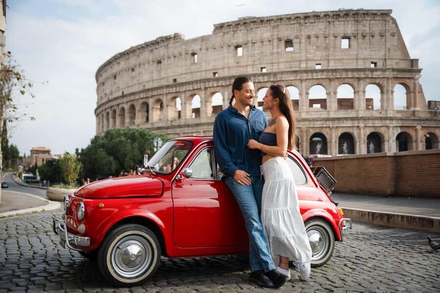 Rome: Photoshoot Service with Vintage Fiat 500 - Key Details Before You Book