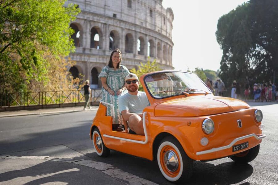 Rome: Photoshoot Service with Vintage Fiat 500 - Why the Little Fiat Makes a Difference