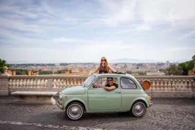 Photoshoot Service with Vintage Fiat 500