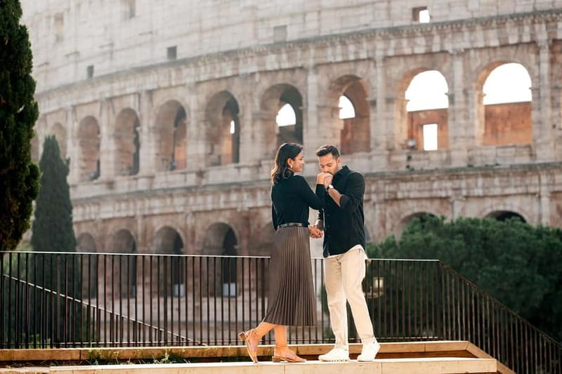 Rome: Private Colosseum Photoshoot with Optional Viewpoints - Photo quality, editing, and delivery