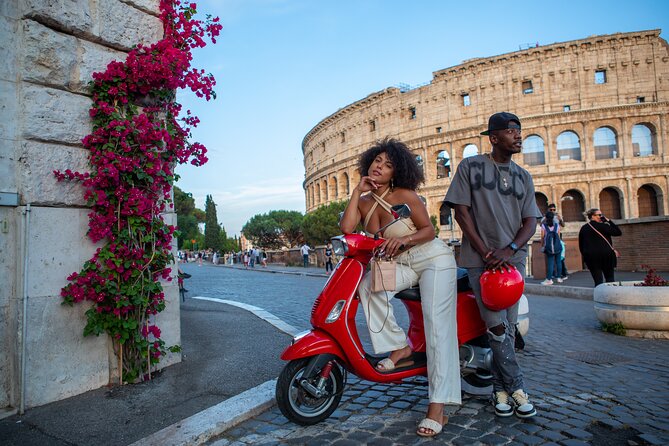 Rome Vespa Scooter Tour with Professional Photographer - Starting beside the Colosseum