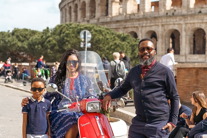 Rome Vespa Scooter Tour with Professional Photographer - The photo stop at Terrazza del Gianicolo
