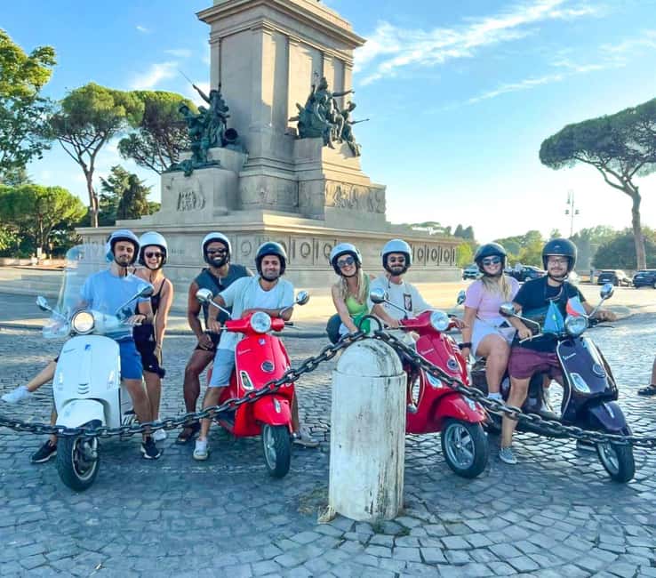Rome: Vespa tour “When in Rome” with Dessert and Photography - Key points to know before booking