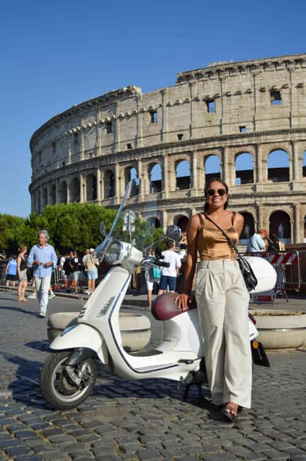 Rome: Vespa tour “When in Rome” with Dessert and Photography - What $88 per person gets you